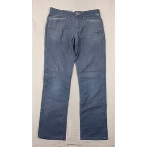 Volcom Stone Made Chino Pants Mens 31 Blue Cotton Straight Leg Outdoor Casual